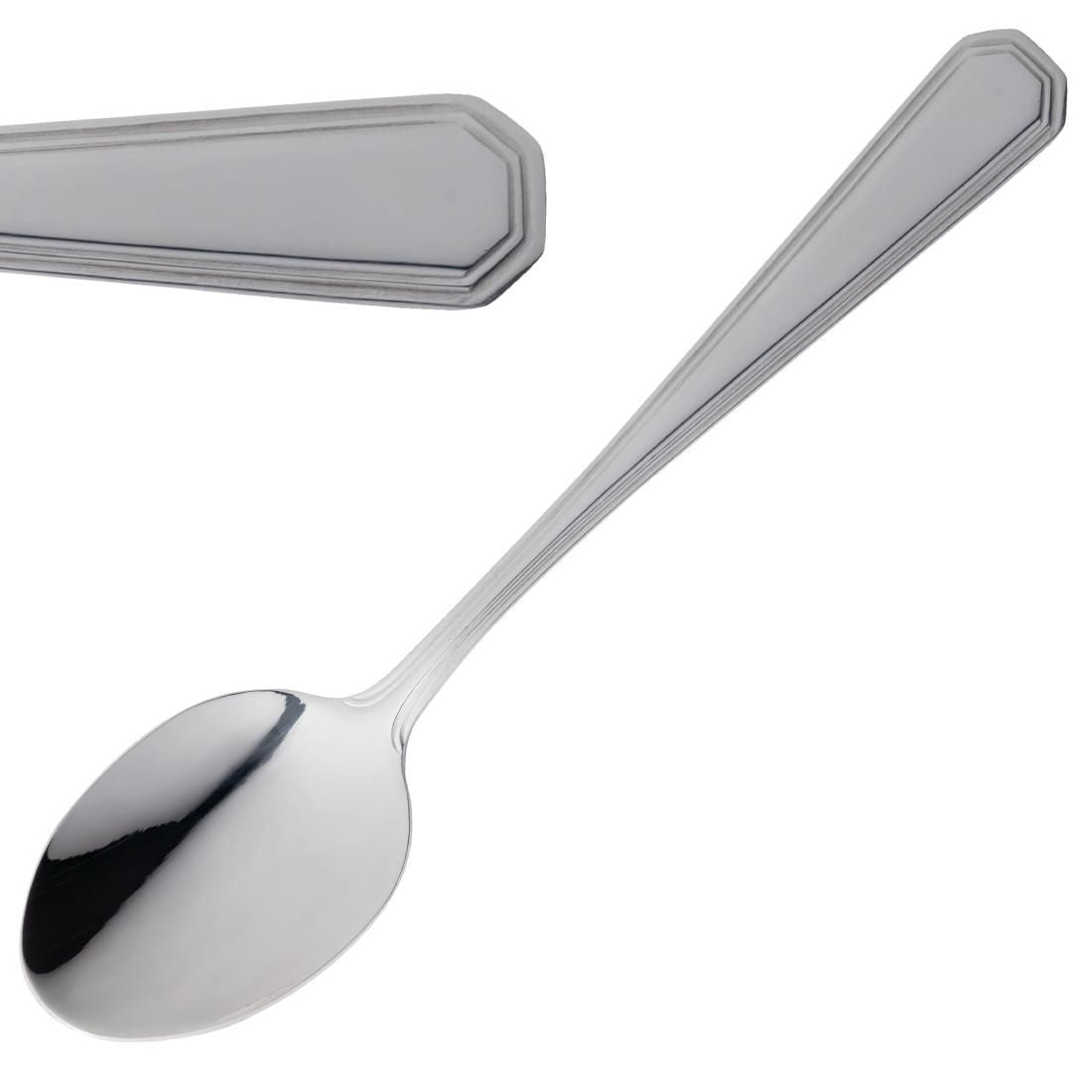 D057 Olympia Monaco Dessert Spoon (Pack of 12) JD Catering Equipment Solutions Ltd