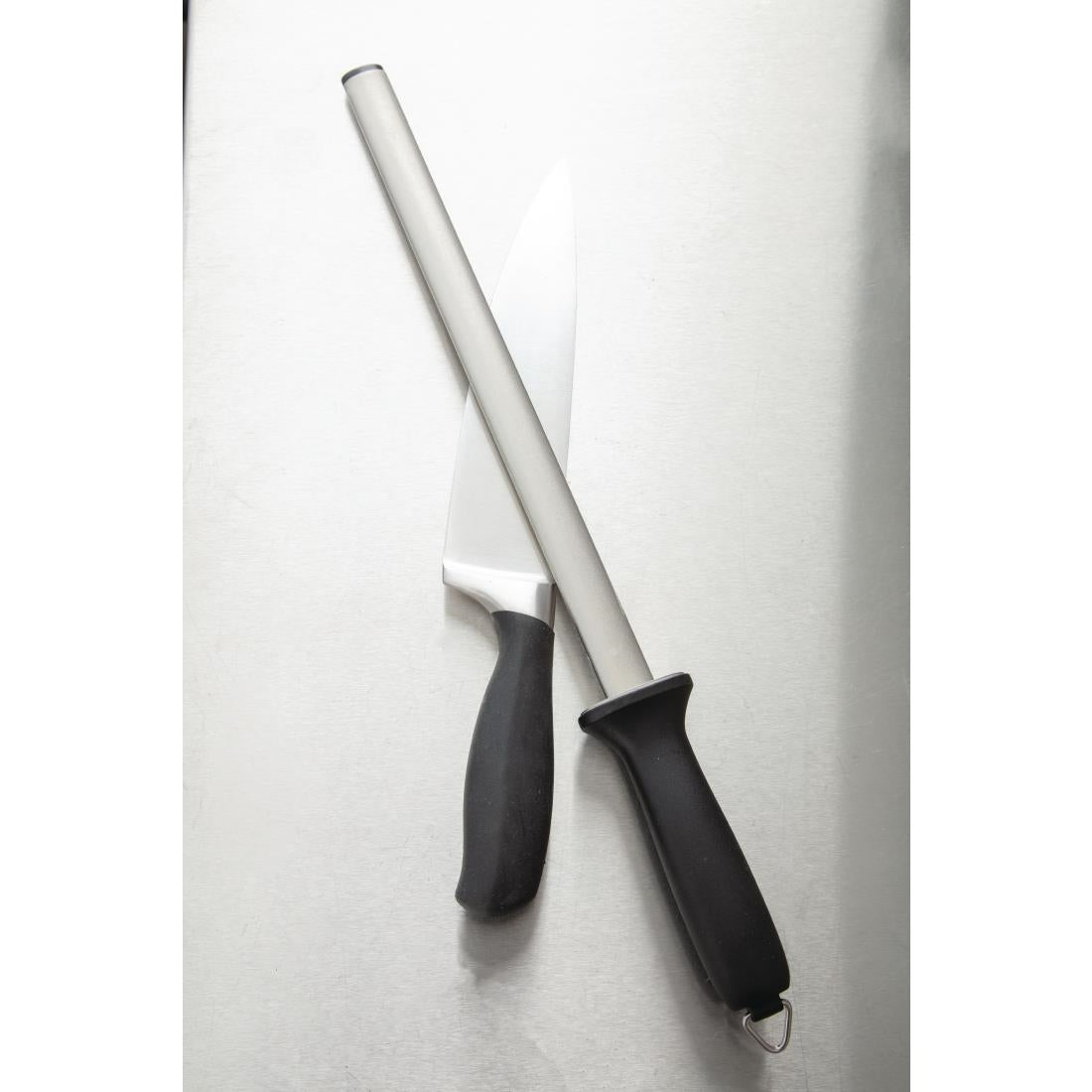 D161 Vogue Diamond Knife Sharpening Steel 30.5cm JD Catering Equipment Solutions Ltd