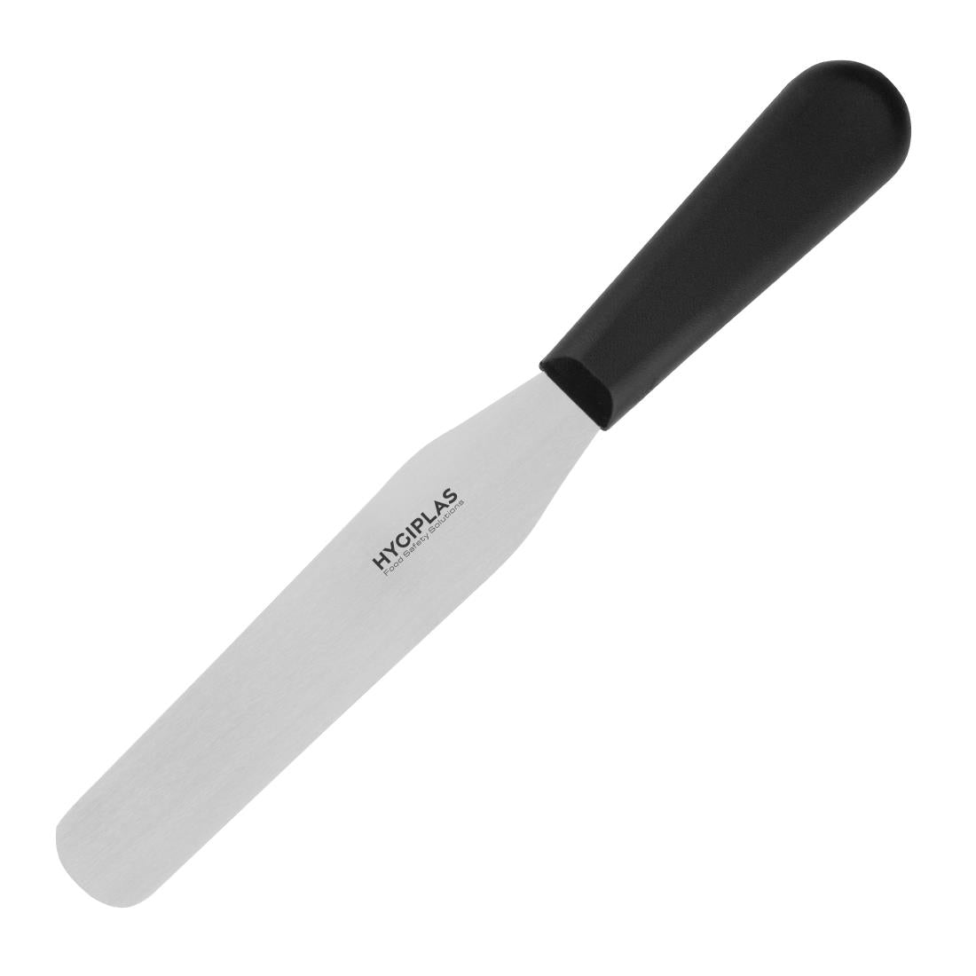 D402 Hygiplas Straight Blade Palette Knife Black 15cm JD Catering Equipment Solutions Ltd