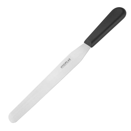 D406 Hygiplas Straight Blade Palette Knife Black 25.5cm JD Catering Equipment Solutions Ltd