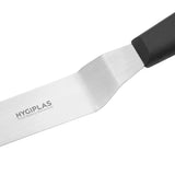 D420 Hygiplas Angled Blade Palette Knife Black 10cm JD Catering Equipment Solutions Ltd