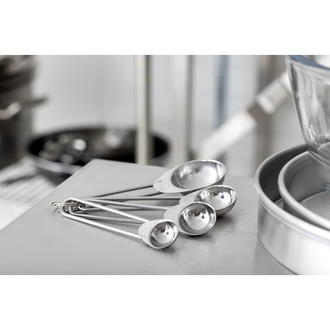 D558 Kitchen Craft Measuring Spoon Set JD Catering Equipment Solutions Ltd