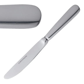 D596 Olympia Baguette Dessert Knife (Pack of 12) - JD Catering Equipment Solutions Ltd