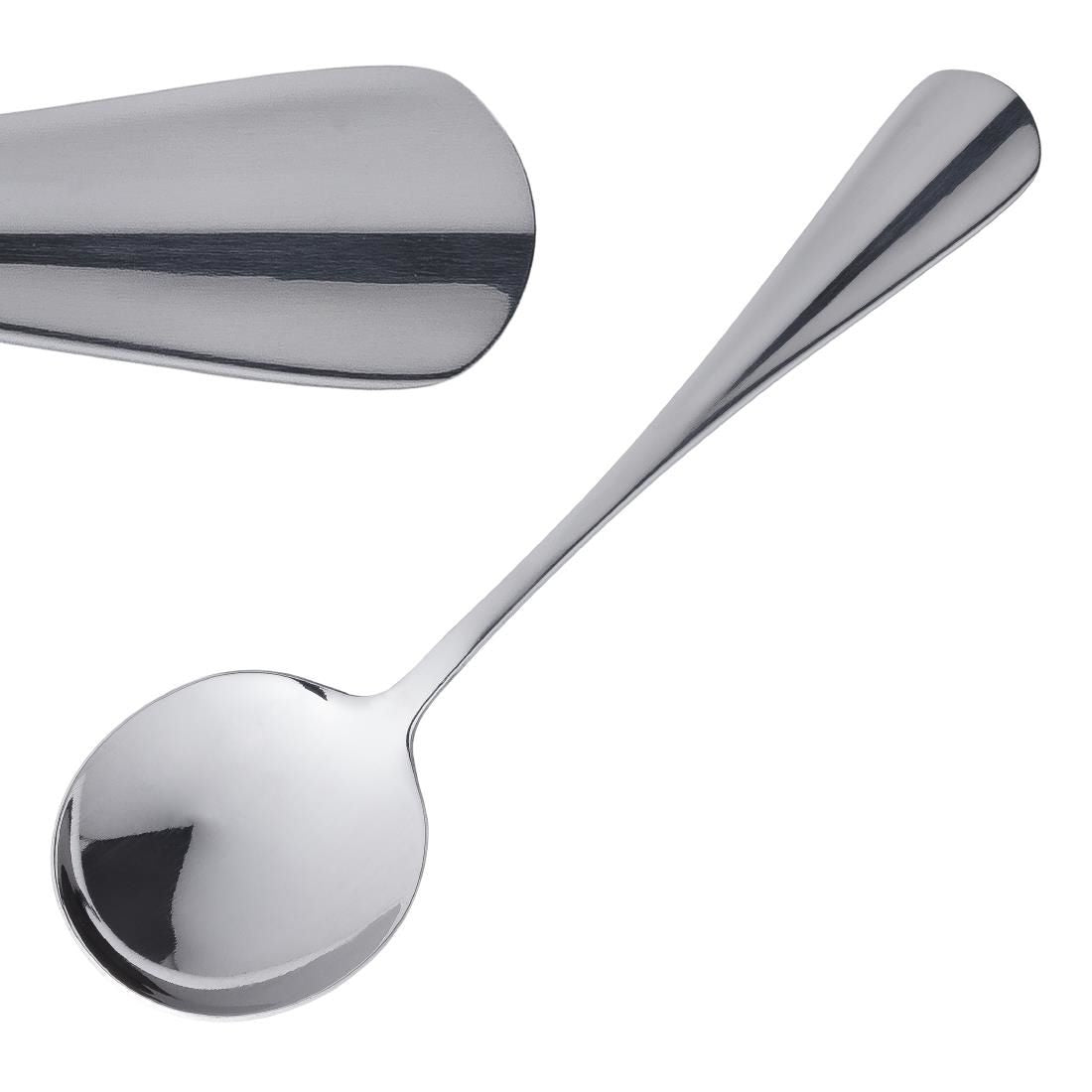 D601 Olympia Baguette Soup Spoon (Pack of 12) JD Catering Equipment Solutions Ltd