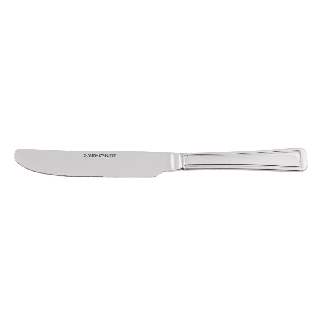 D693 Olympia Harley Dessert Knife (Pack of 12) JD Catering Equipment Solutions Ltd