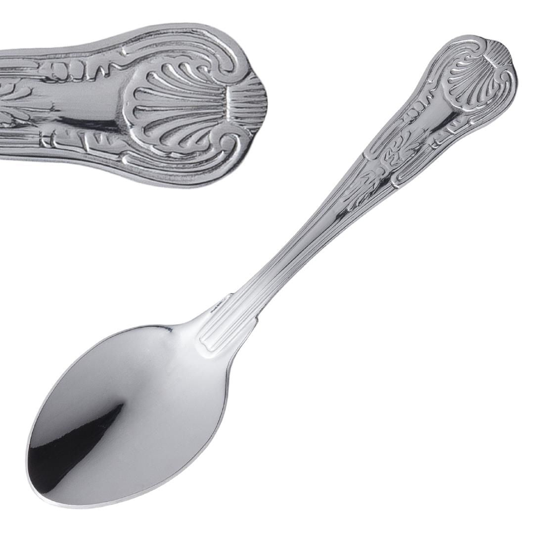 D707 Olympia Kings Coffee Spoon (Pack of 12) JD Catering Equipment Solutions Ltd