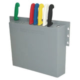 D718 Hygiplas Plastic Knife Wall Rack 14 Slots - JD Catering Equipment Solutions Ltd