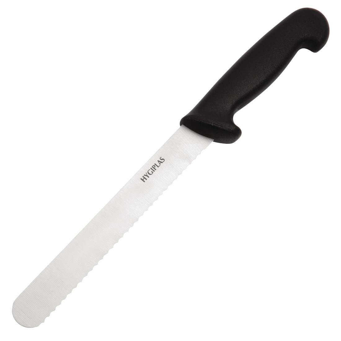 D734 Hygiplas Bread Knife 20.5cm JD Catering Equipment Solutions Ltd