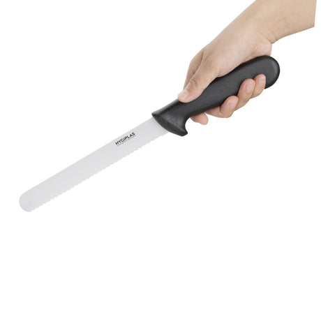 D734 Hygiplas Bread Knife 20.5cm JD Catering Equipment Solutions Ltd