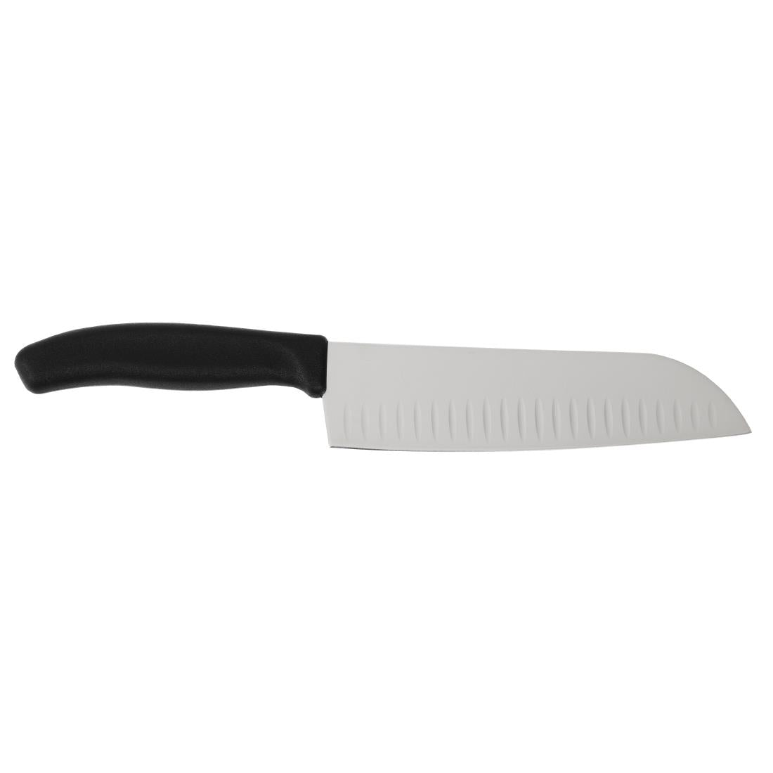 D828 Victorinox Santoku Knife Fluted Edge 17cm JD Catering Equipment Solutions Ltd