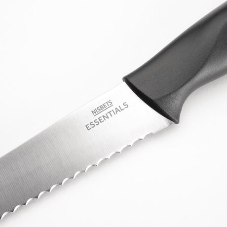 DA083 Nisbets Essentials Knife Block and Knives Set JD Catering Equipment Solutions Ltd