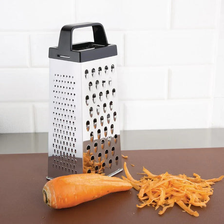 DA096 Nisbets Essentials Box Grater - JD Catering Equipment Solutions Ltd