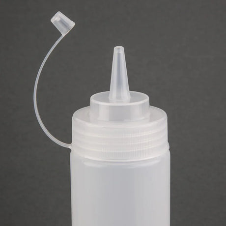 DA113 Nisbets Essentials Squeeze Sauce Bottles 12oz (Pack of 6) - JD Catering Equipment Solutions Ltd