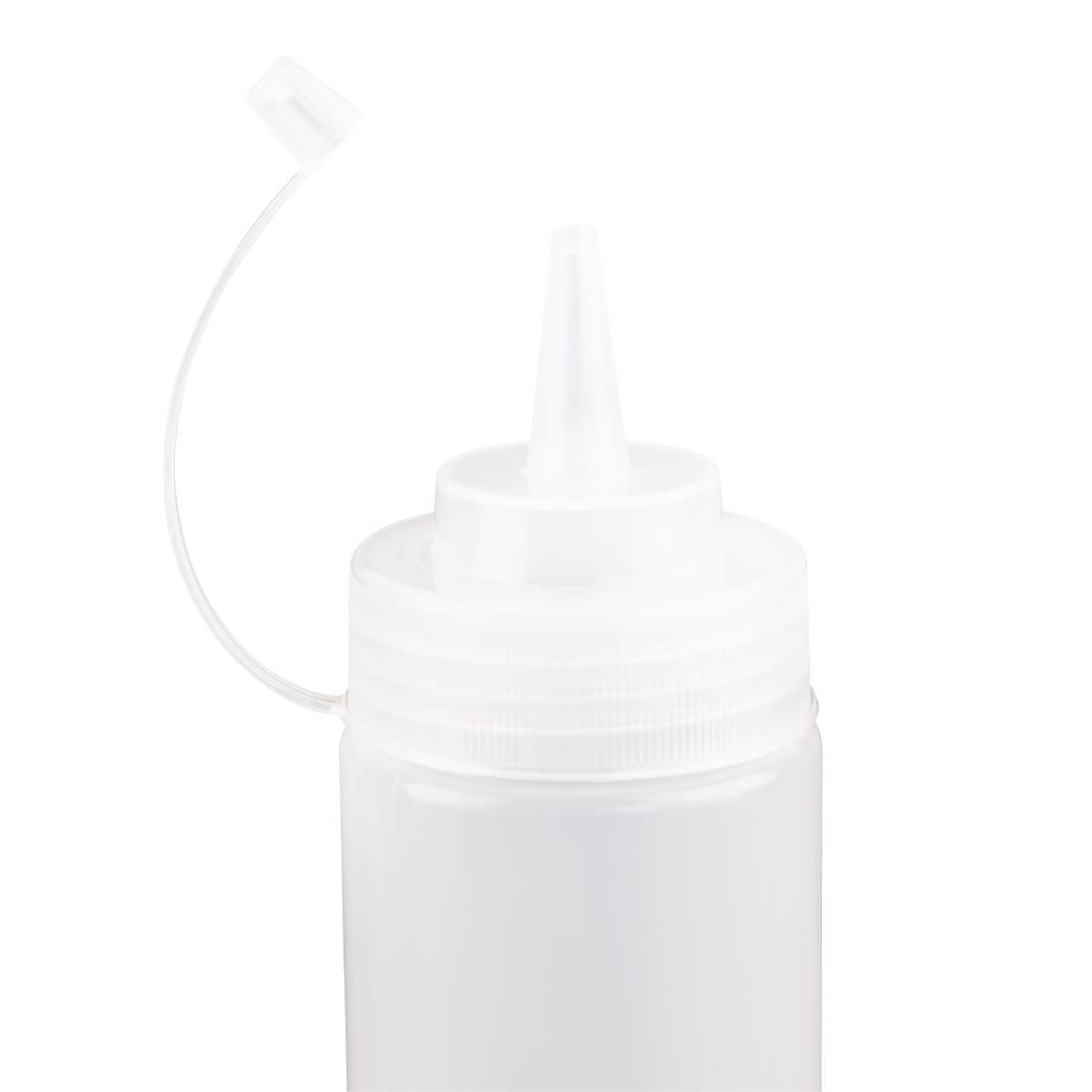 DA113 Nisbets Essentials Squeeze Sauce Bottles 12oz (Pack of 6) JD Catering Equipment Solutions Ltd