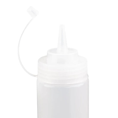 DA113 Nisbets Essentials Squeeze Sauce Bottles 12oz (Pack of 6) - JD Catering Equipment Solutions Ltd