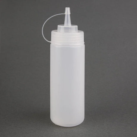 DA113 Nisbets Essentials Squeeze Sauce Bottles 12oz (Pack of 6) - JD Catering Equipment Solutions Ltd