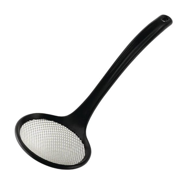 DA215 Matfer Bourgeat Skim All Mesh Serving Spoon 410mm - JD Catering Equipment Solutions Ltd