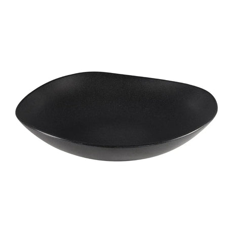 DA218 Alchemy Melamine Trace Granite Blk Melamine Bowl 380mm (Pack of 2) - JD Catering Equipment Solutions Ltd