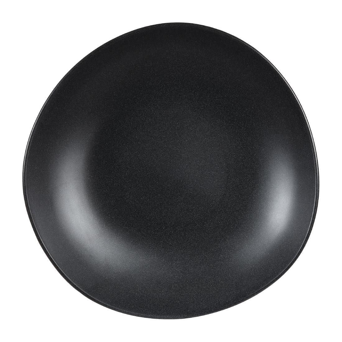 DA218 Alchemy Melamine Trace Granite Blk Melamine Bowl 380mm (Pack of 2) JD Catering Equipment Solutions Ltd