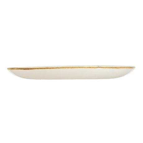 DA271 Churchill Studio Prints Homespun Stone Grey Coupe Plate 165mm (Pack of 12) - JD Catering Equipment Solutions Ltd