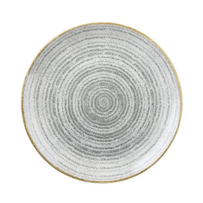 DA272 Churchill Studio Prints Homespun Stone Grey Coupe Bowl 248mm (Pack of 12) - JD Catering Equipment Solutions Ltd