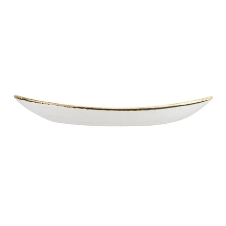 DA274 Churchill Studio Prints Homespun Stone Grey Oval Coupe Plate 317 x 255mm - JD Catering Equipment Solutions Ltd