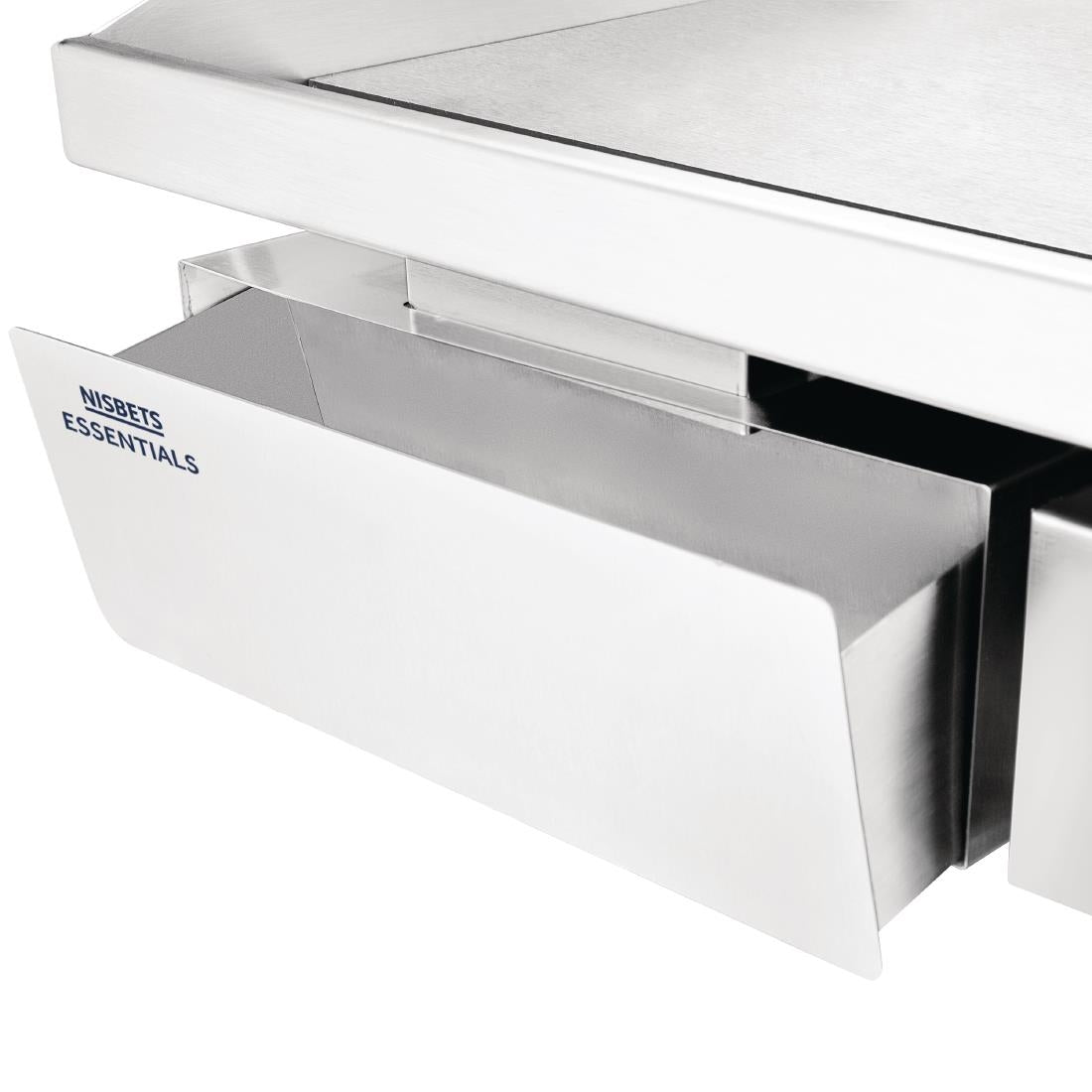 DA397 Nisbets Essentials Steel Plate Countertop Griddle JD Catering Equipment Solutions Ltd