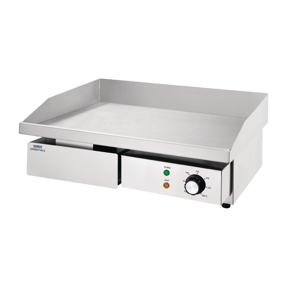 DA397 Nisbets Essentials Steel Plate Countertop Griddle JD Catering Equipment Solutions Ltd