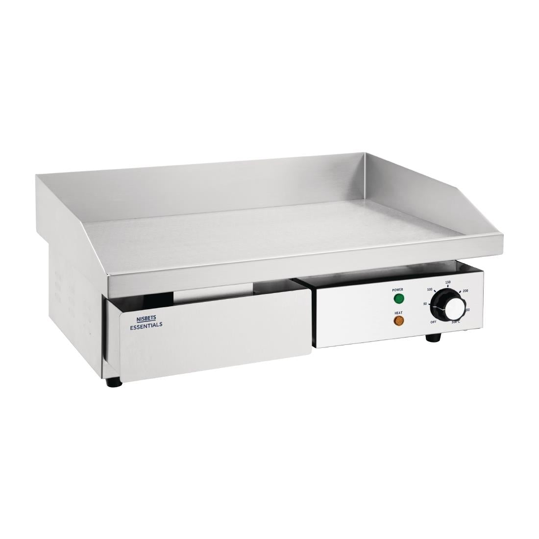 DA397 Nisbets Essentials Steel Plate Countertop Griddle JD Catering Equipment Solutions Ltd