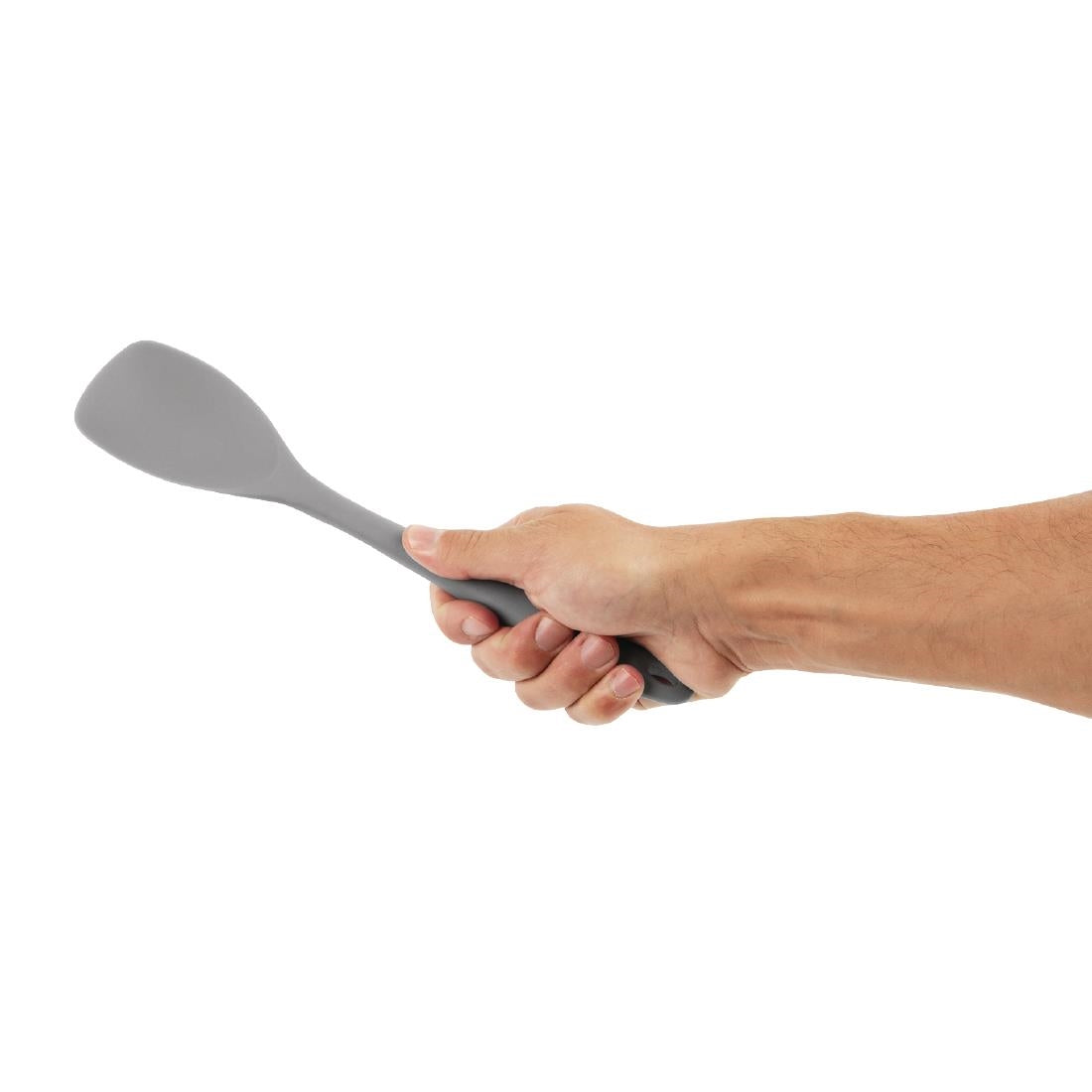 DA528 Vogue Silicone High Heat Spoonula Grey JD Catering Equipment Solutions Ltd