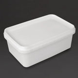 DA570 Fiesta Reusable Ice Cream Container - 1.2Ltr (Pack 40) - JD Catering Equipment Solutions Ltd