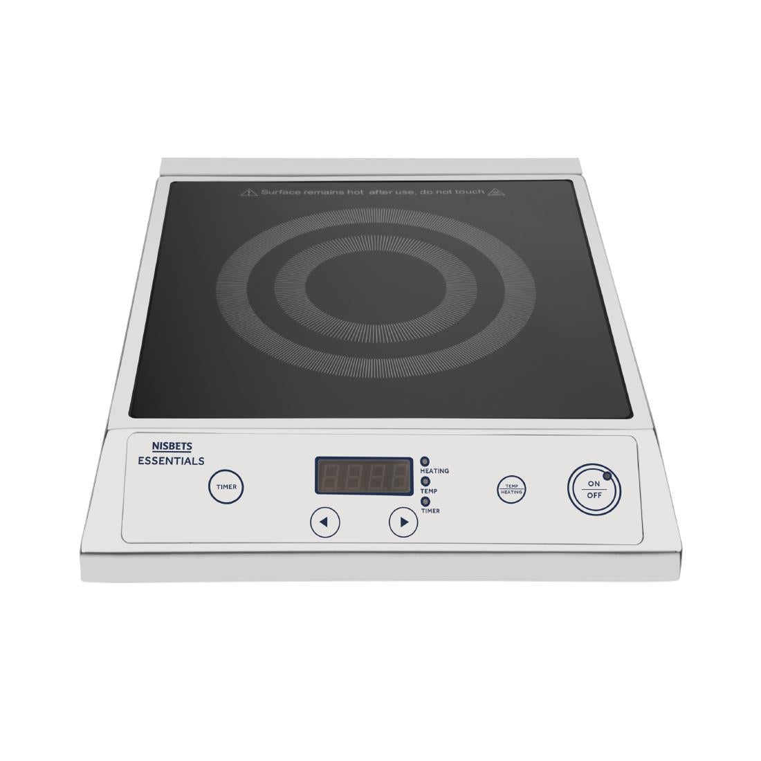 DA610 Nisbets Essentials Single Induction Hob 2.7kW JD Catering Equipment Solutions Ltd