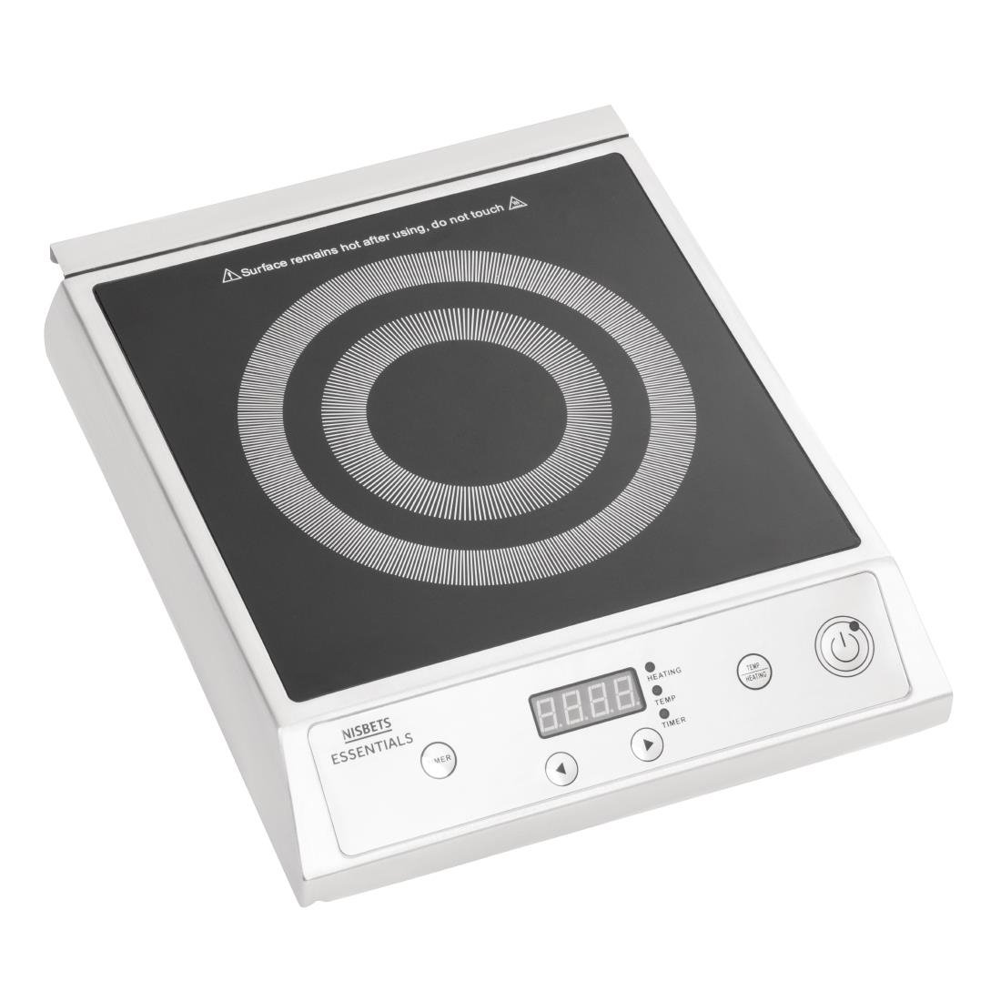 DA610 Nisbets Essentials Single Induction Hob 2.7kW JD Catering Equipment Solutions Ltd