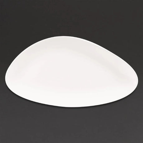 DA626 Churchill Lotus Triangular Plates White 350mm (Pack of 6) - JD Catering Equipment Solutions Ltd