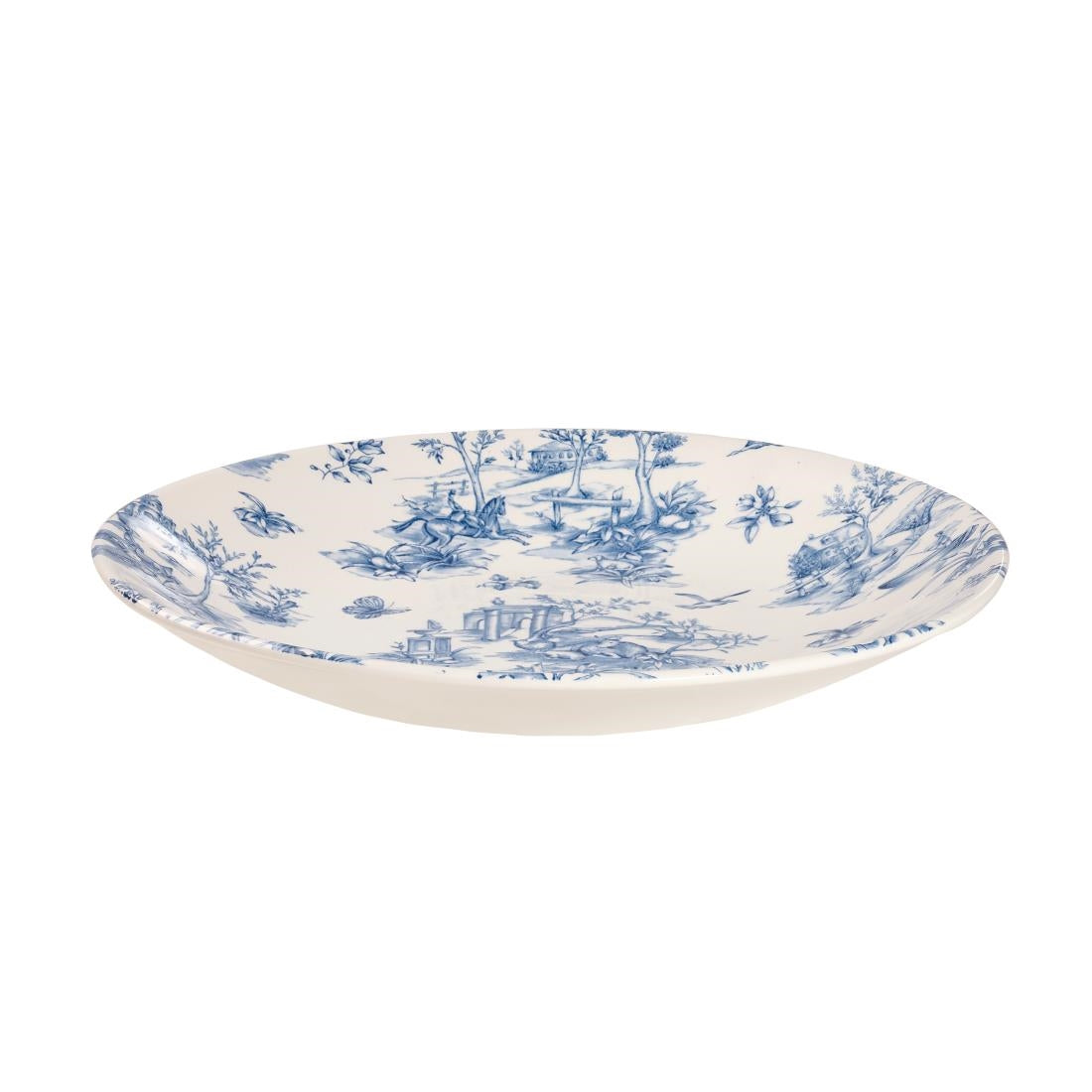 DA727 Churchill Vintage Prints Deep Coupe Plates Prague Toile 255mm (Pack of 12) JD Catering Equipment Solutions Ltd