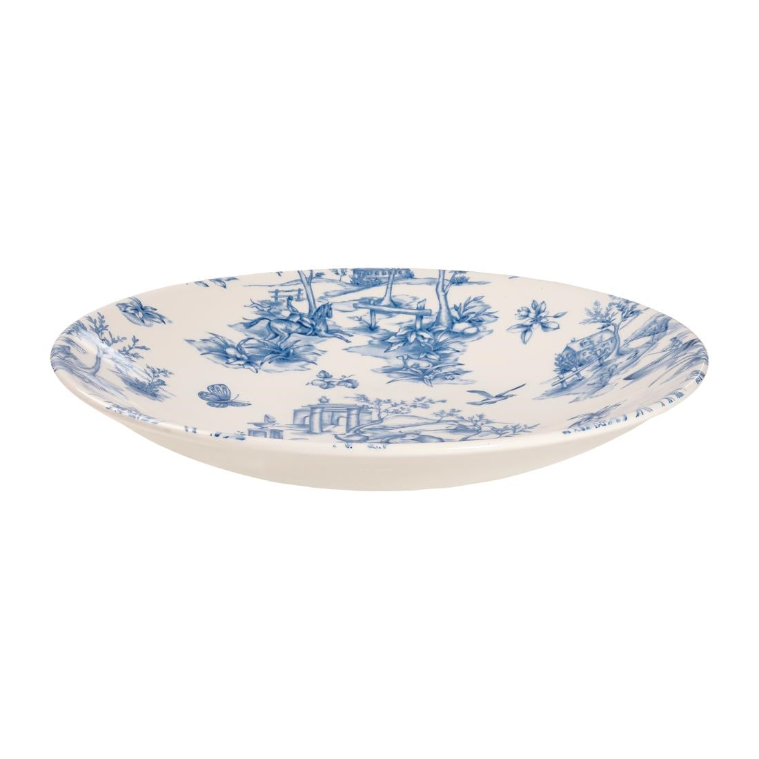 DA728 Churchill Vintage Prints Deep Coupe Plates Prague Toile 225mm (Pack of 12) JD Catering Equipment Solutions Ltd