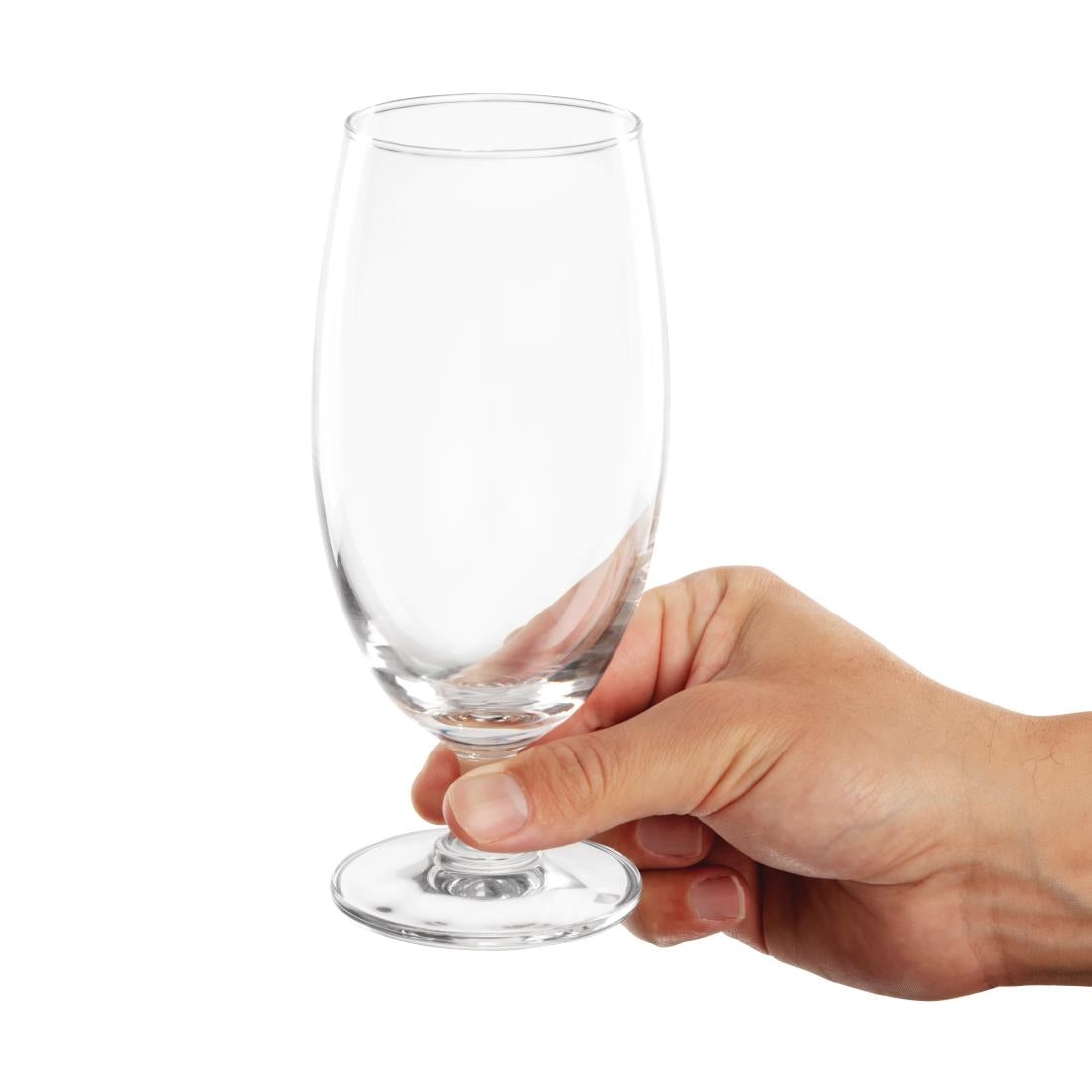 DA933 Olympia Stemmed Beer Glasses 420ml (Pack of 6) JD Catering Equipment Solutions Ltd