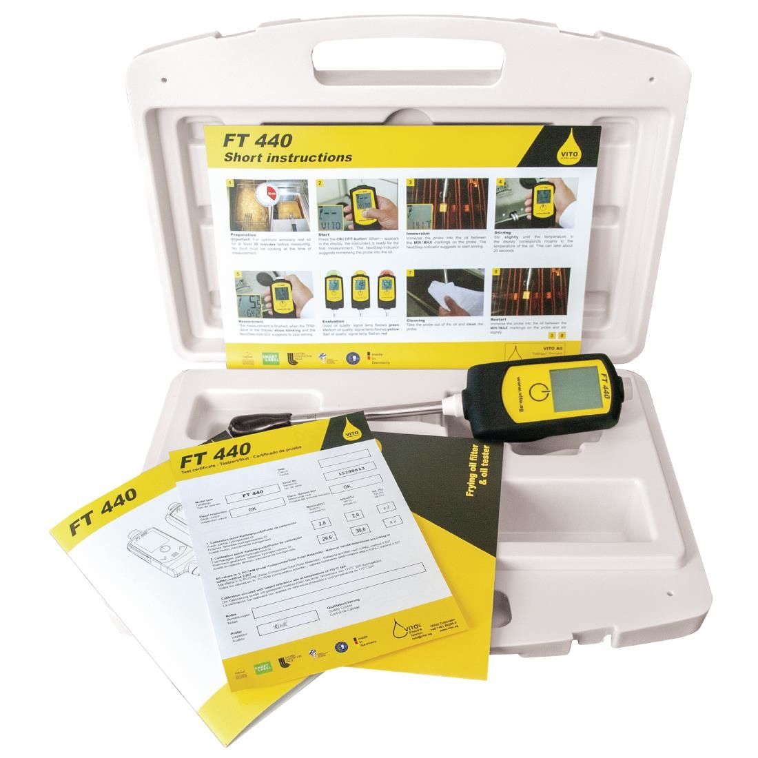 DA951 Vito Oil Tester FT 440 JD Catering Equipment Solutions Ltd