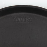 DB003 Cambro Treadlite Fibreglass Round Non-Slip Tray Black 355mm JD Catering Equipment Solutions Ltd