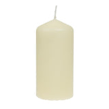 DB087 Ivory Pillar Tall Candles 130mm (Pack of 12) JD Catering Equipment Solutions Ltd