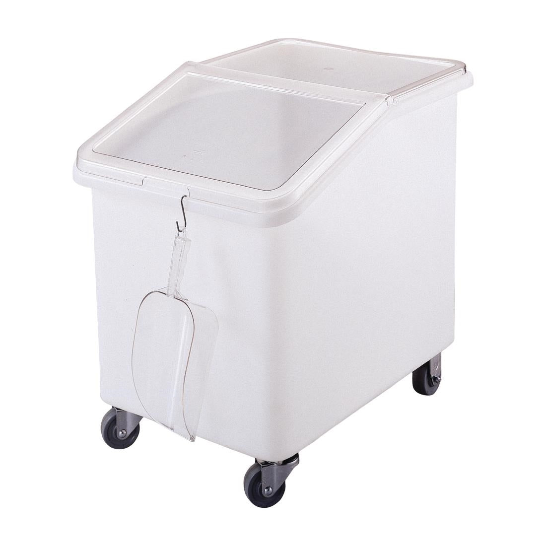 DB127 Cambro Mobile Ingredient Bin White 140Ltr JD Catering Equipment Solutions Ltd