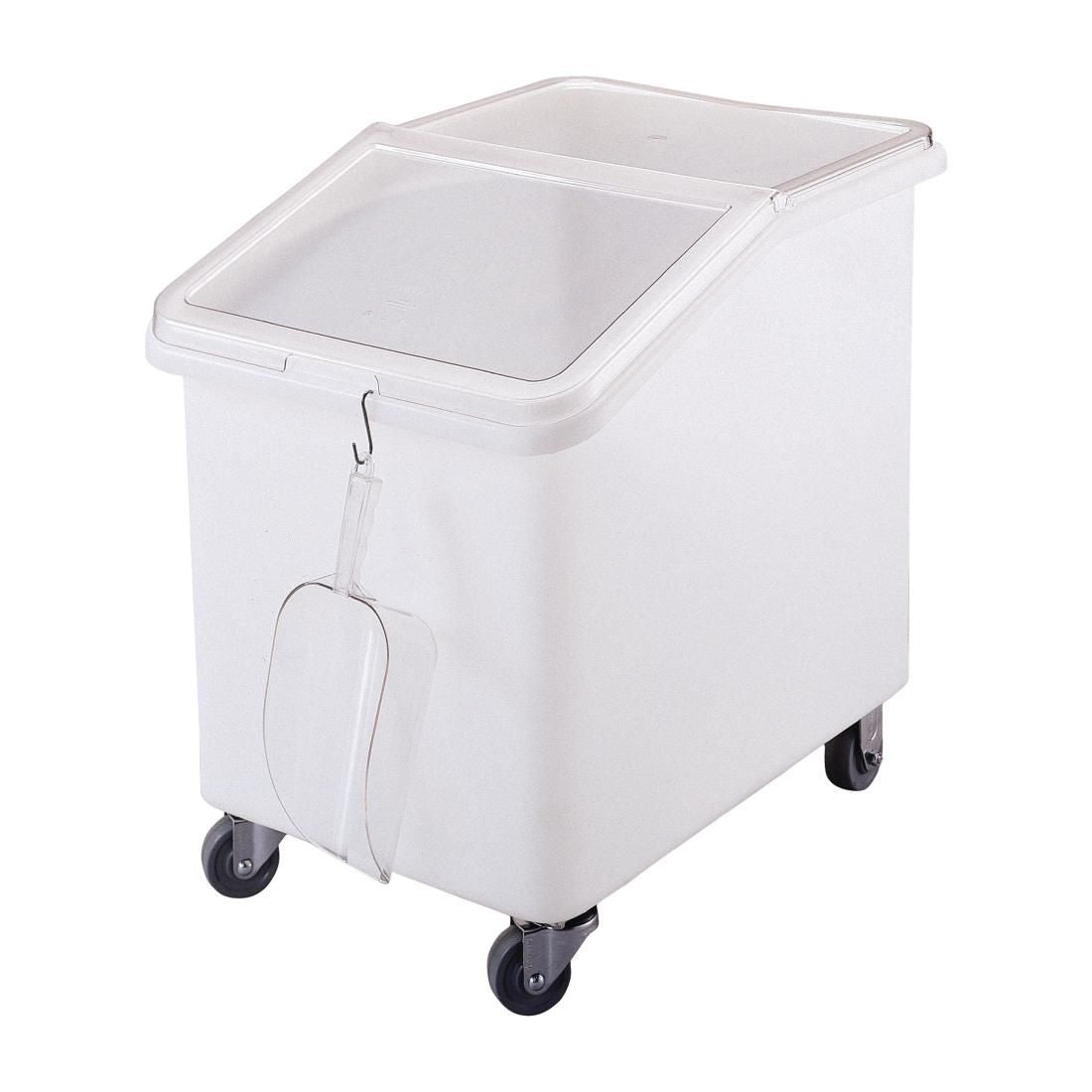 DB127 Cambro Mobile Ingredient Bin White 140Ltr JD Catering Equipment Solutions Ltd