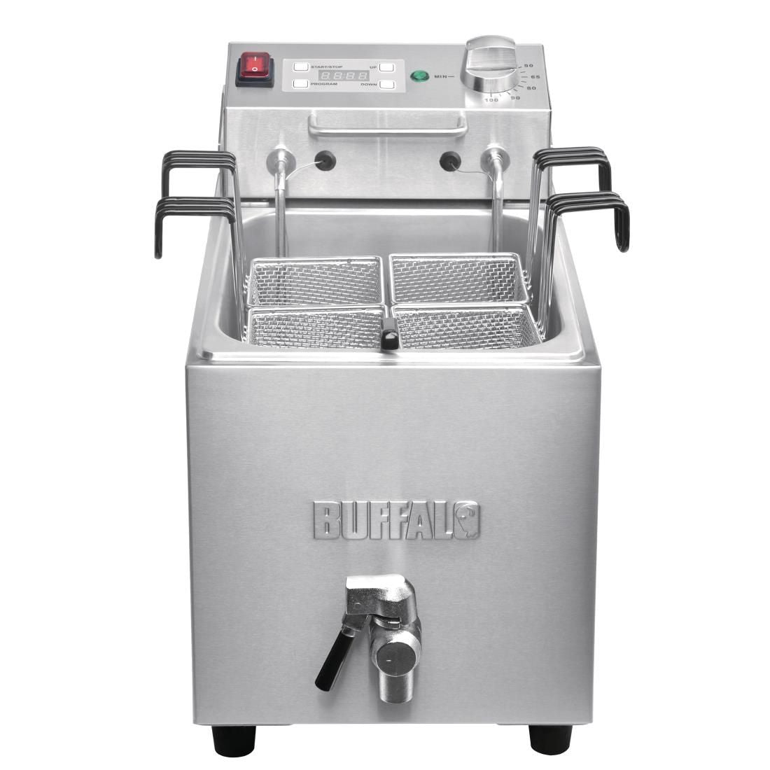 DB191 Buffalo Pasta Cooker 8Ltr with Tap and Timer JD Catering Equipment Solutions Ltd