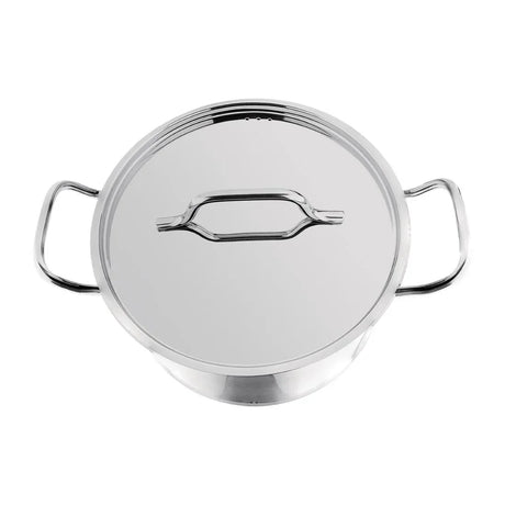 DB254 Nisbets Essentials Stainless Steel Stew Pot 5.6Ltr - JD Catering Equipment Solutions Ltd