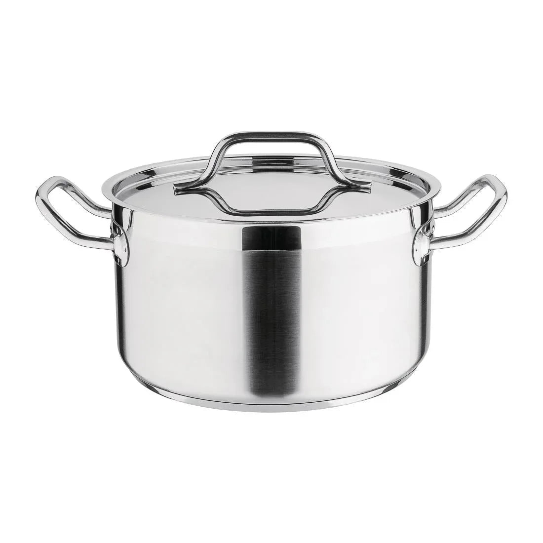 DB254 Nisbets Essentials Stainless Steel Stew Pot 5.6Ltr - JD Catering Equipment Solutions Ltd