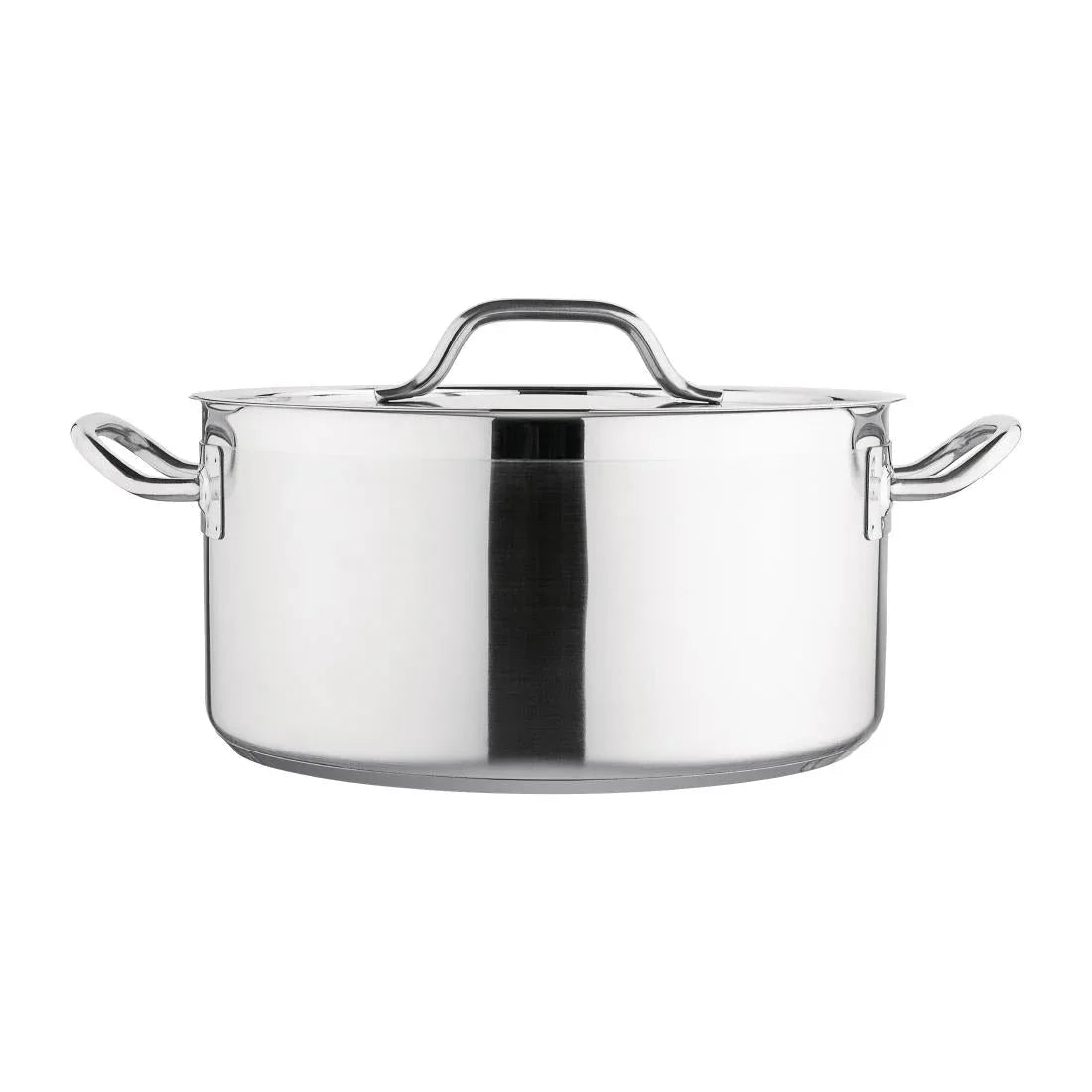 DB255 Nisbets Essentials Stainless Steel Stew Pot 12Ltr - JD Catering Equipment Solutions Ltd