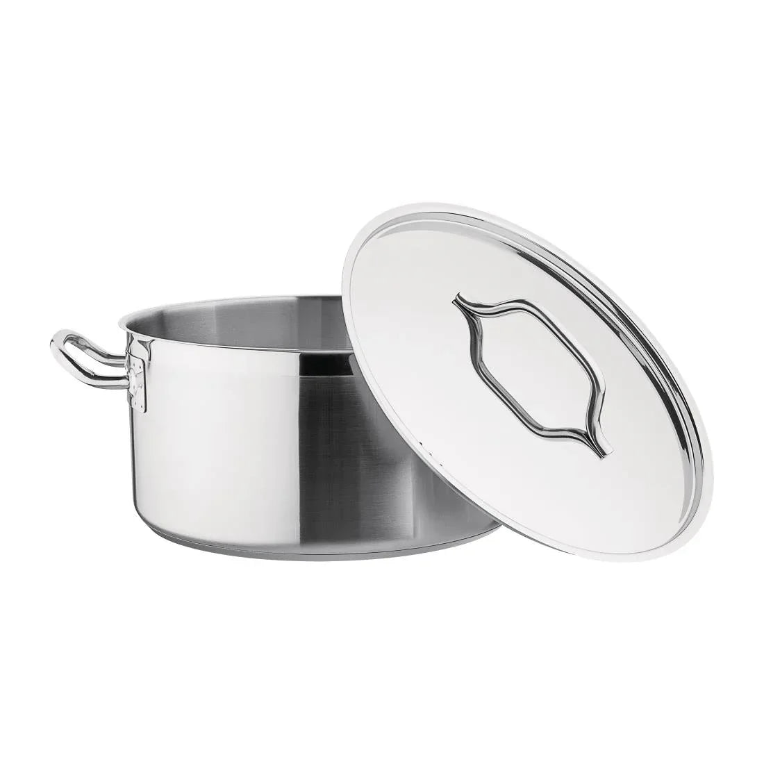 DB255 Nisbets Essentials Stainless Steel Stew Pot 12Ltr - JD Catering Equipment Solutions Ltd