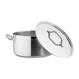 DB255 Nisbets Essentials Stainless Steel Stew Pot 12Ltr - JD Catering Equipment Solutions Ltd