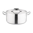 DB255 Nisbets Essentials Stainless Steel Stew Pot 12Ltr - JD Catering Equipment Solutions Ltd