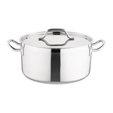 DB255 Nisbets Essentials Stainless Steel Stew Pot 12Ltr - JD Catering Equipment Solutions Ltd